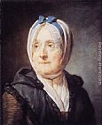 Jean Baptiste Simeon Chardin Famous Paintings - Portrait of Madame Chardin